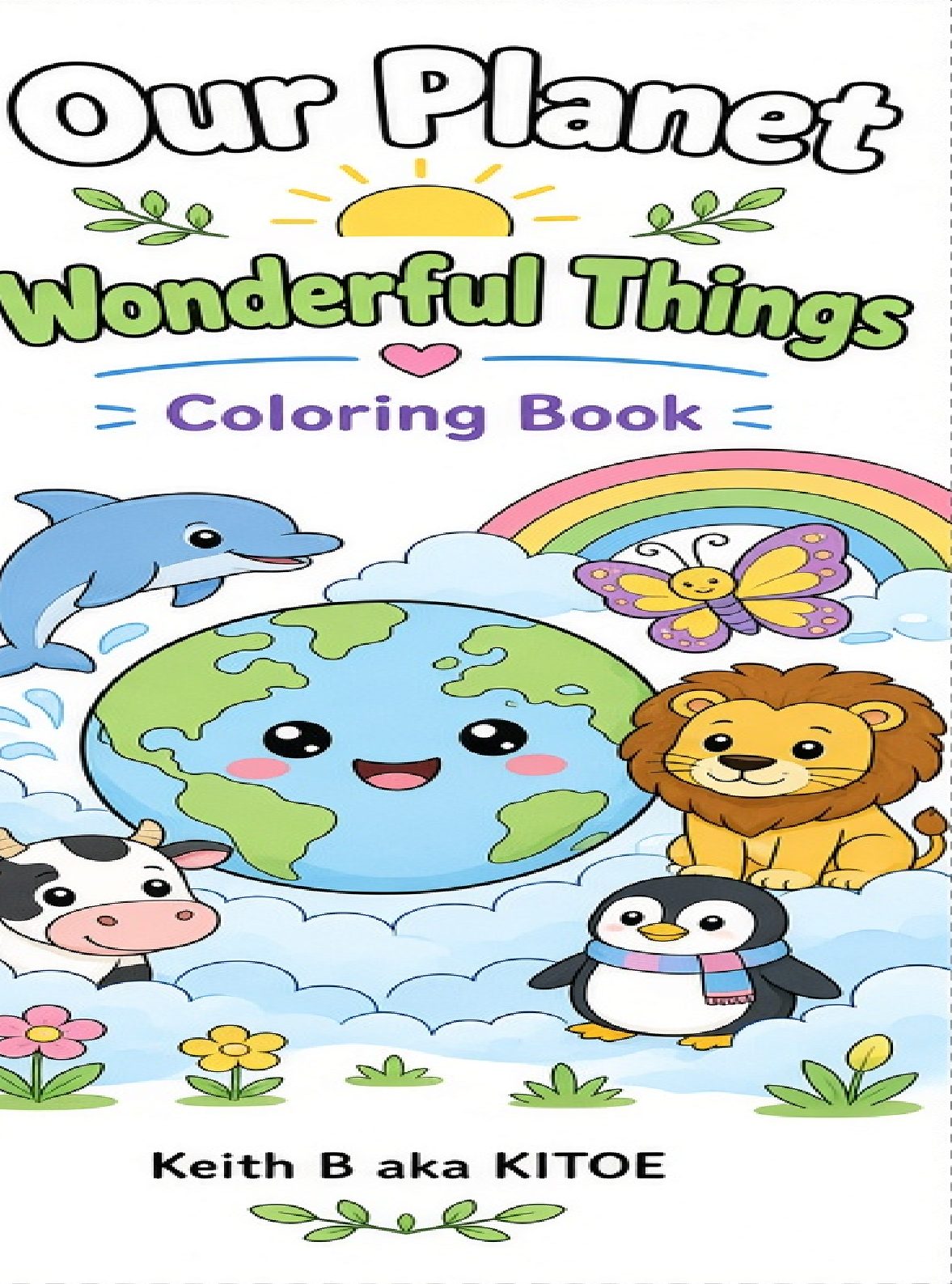 Our Planet Wonderful Things Colouring Book