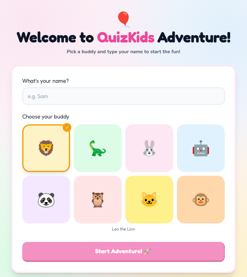 QuizKids Adventure preview 1